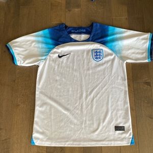 England Nike soccer jersey like new!